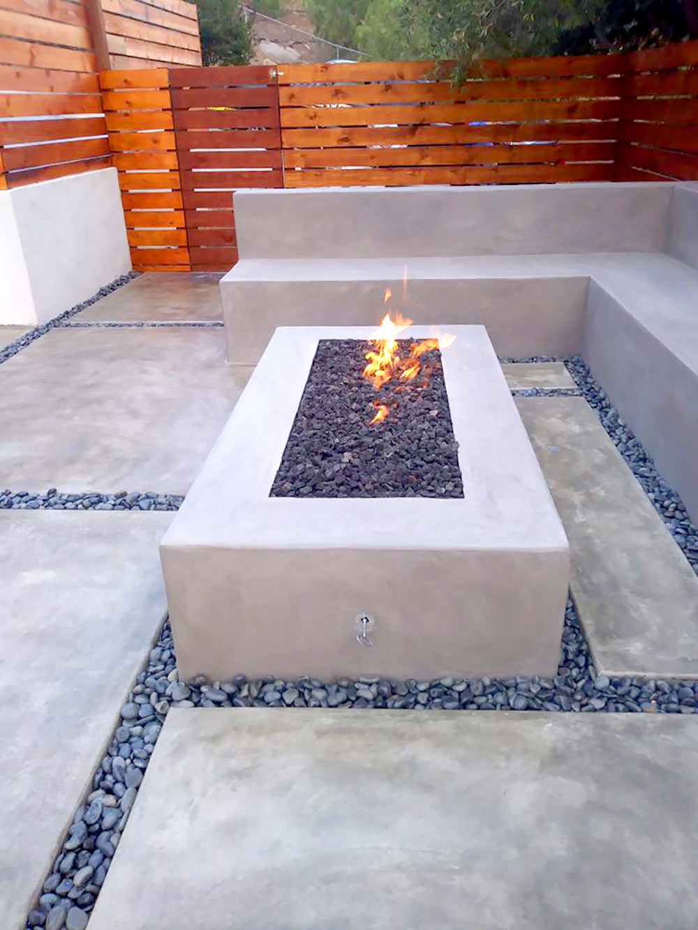 Modern firepit modern design