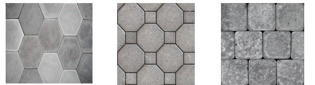 types of pavers